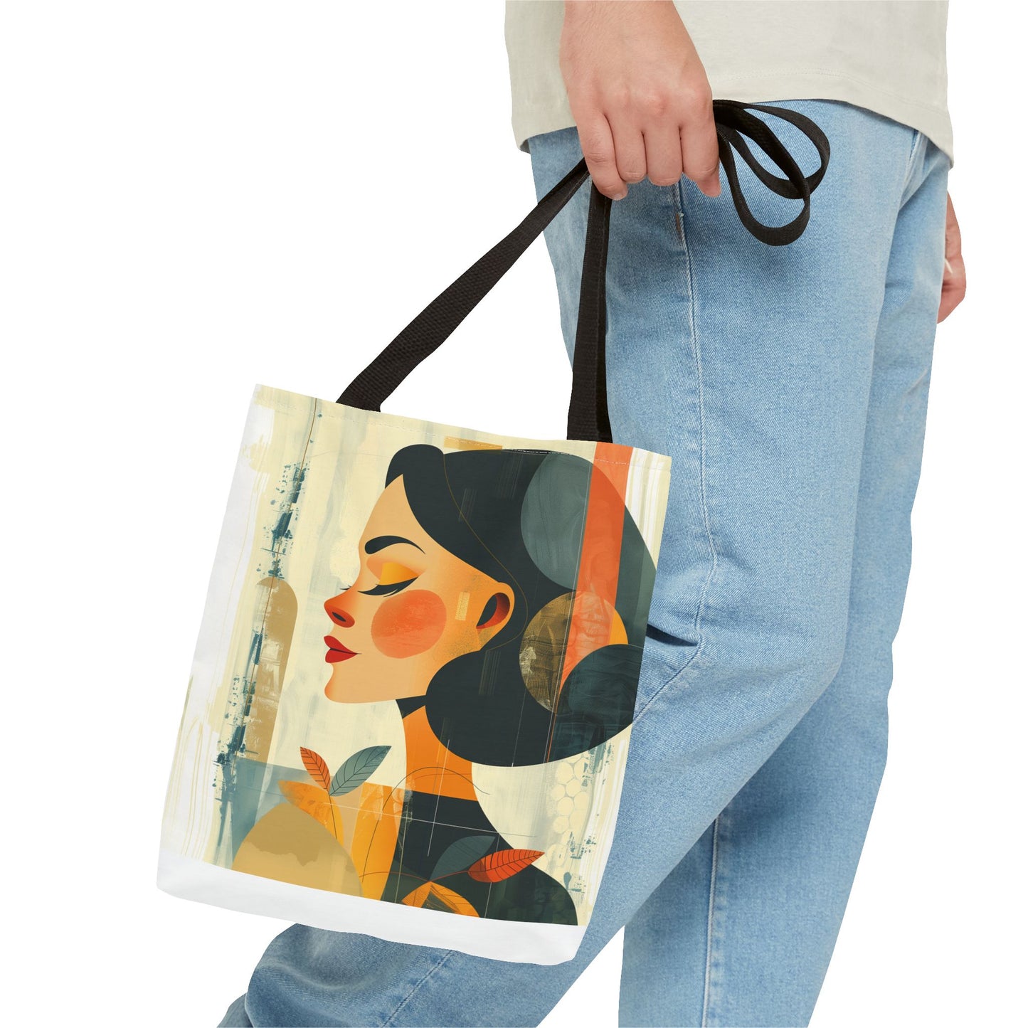 Mid century modern aesthetic Tote Bag (AOP)