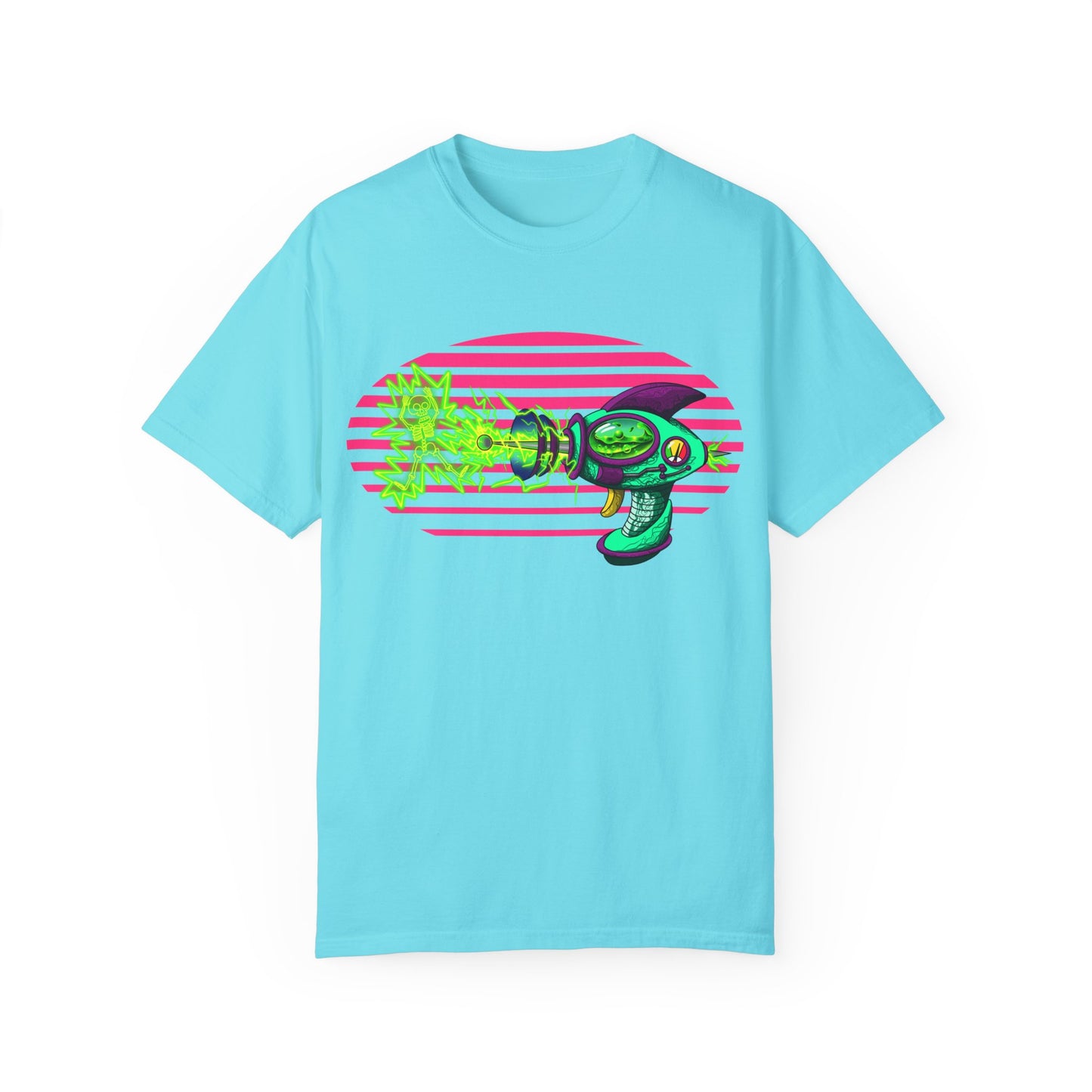 Ray Gun Retro aesthetic Unisex Garment-Dyed T-shirt