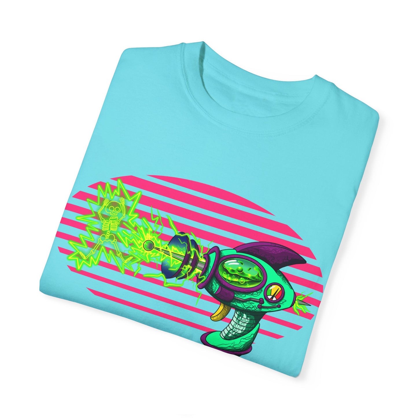 Ray Gun Retro aesthetic Unisex Garment-Dyed T-shirt