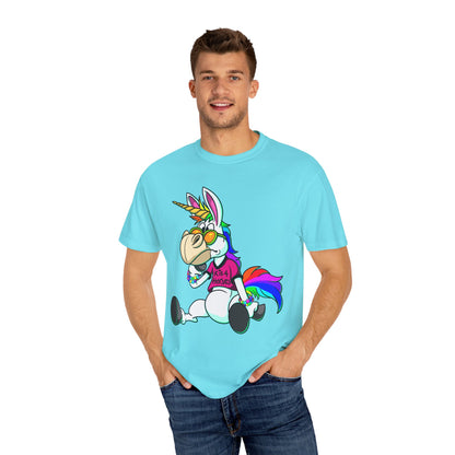 K is For Horses Unisex Garment-Dyed T-shirt