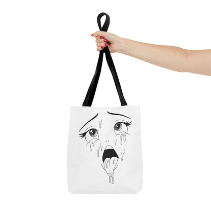 Ahegao face Anime Tote Bag (AOP)