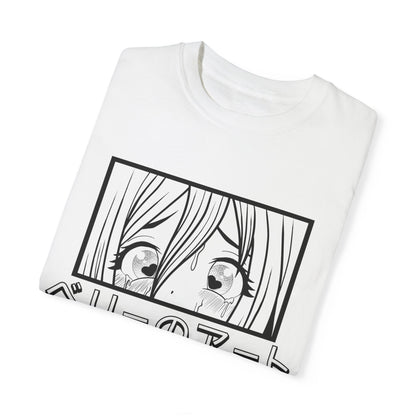 Art By Berry anime manga BDSM inspired panel Unisex Garment-Dyed T-shirt