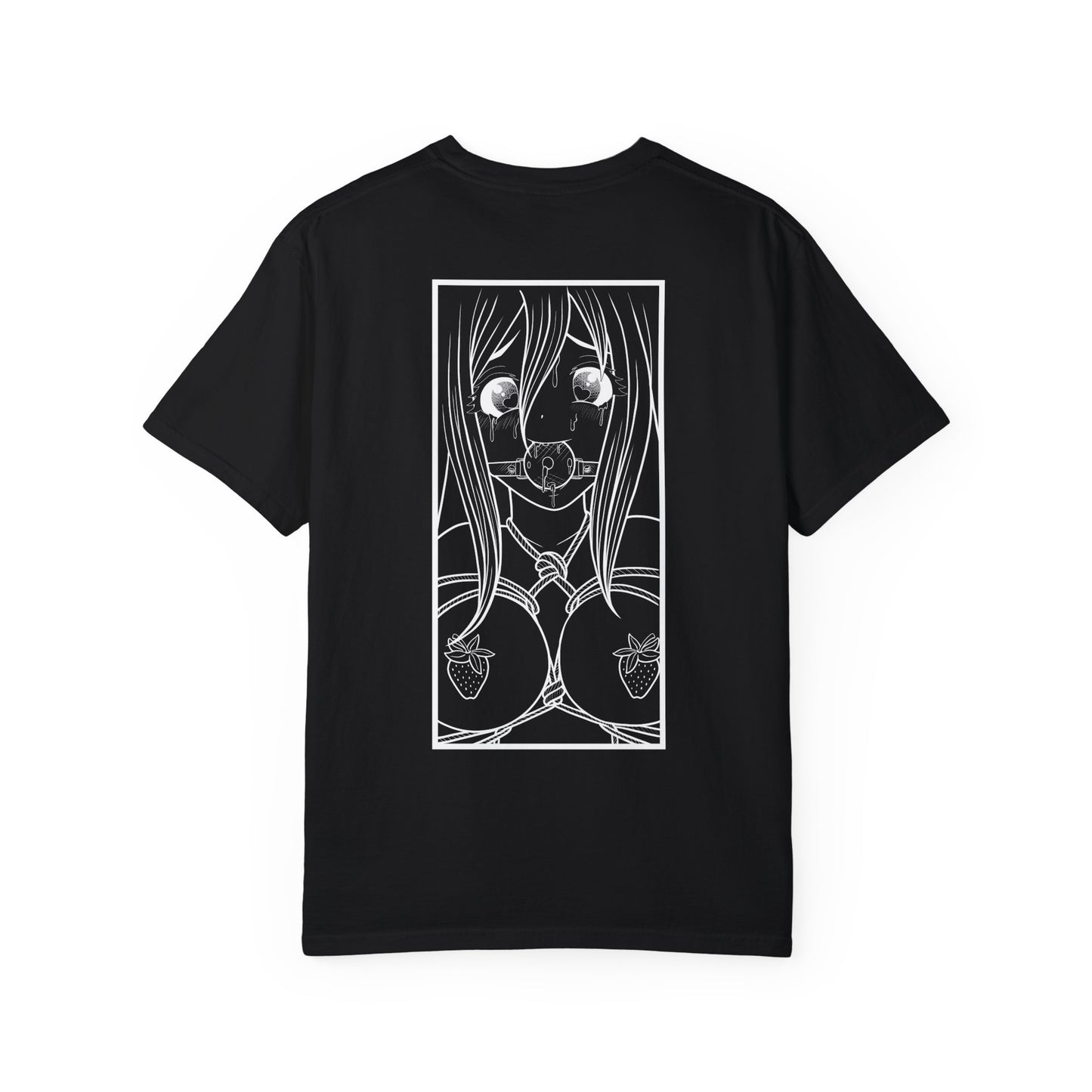 Art By Berry anime manga BDSM inspired panel Unisex Garment-Dyed T-shirt