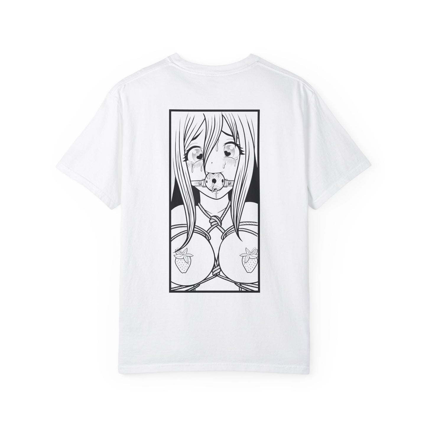 Art By Berry anime manga BDSM inspired panel Unisex Garment-Dyed T-shirt