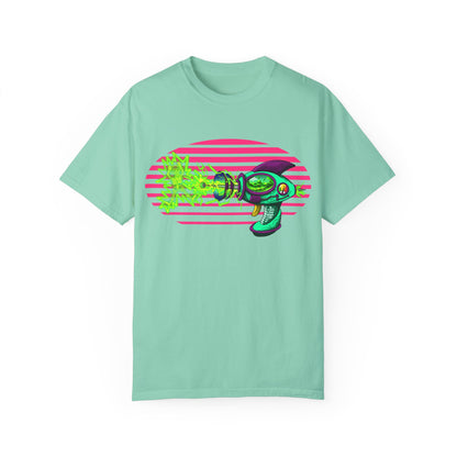 Ray Gun Retro aesthetic Unisex Garment-Dyed T-shirt